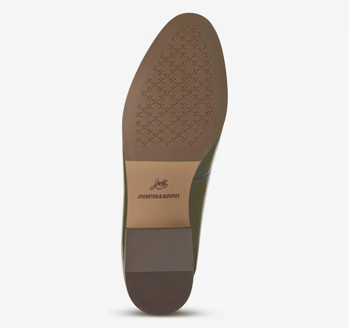 Ali Chain Loafer - Olive Patent Leather