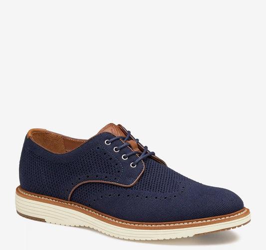 Upton Knit Wingtip - Navy Knit