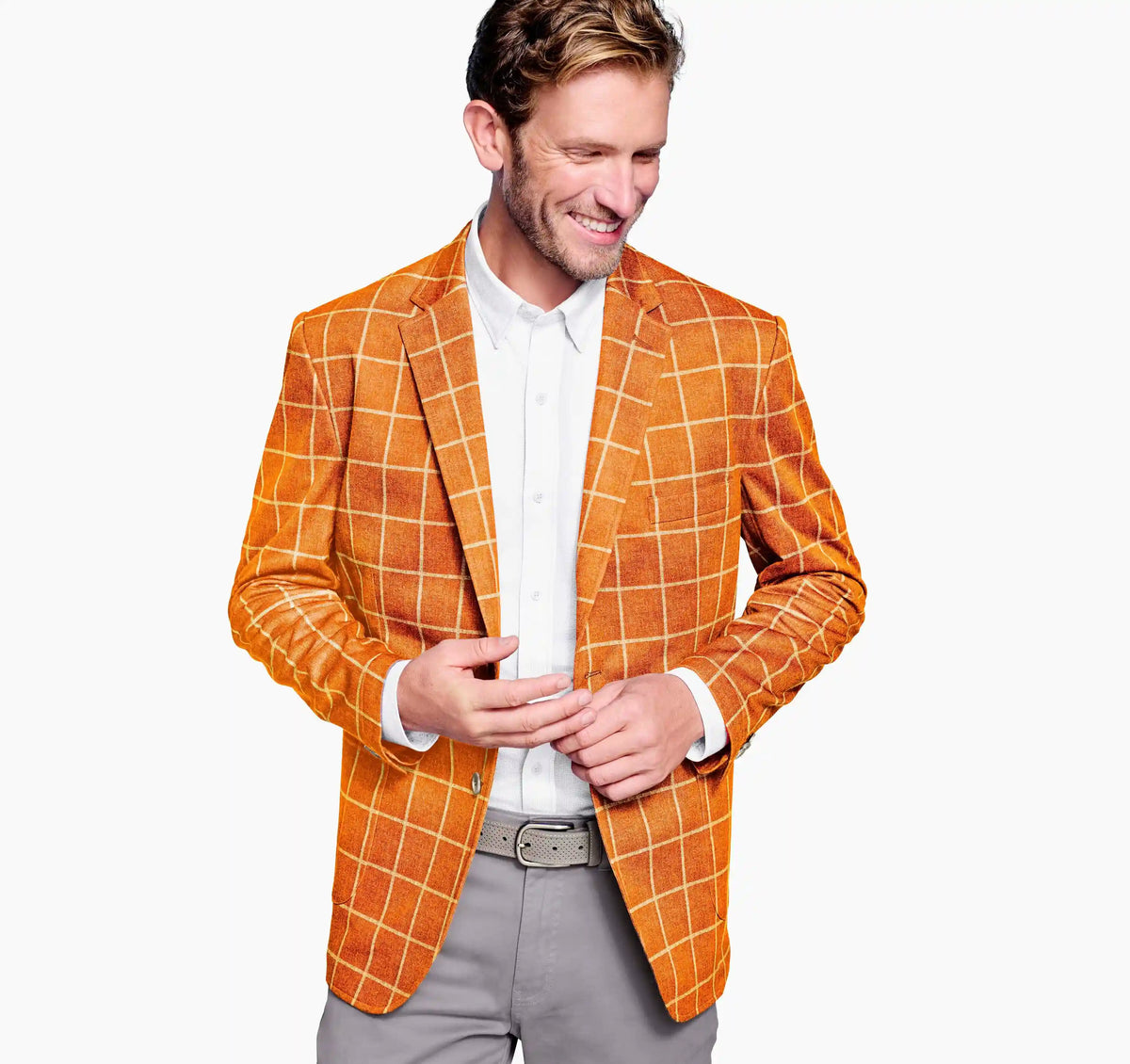 Game Day XC Flex® Pinnacle Blazer - Orange Plaid