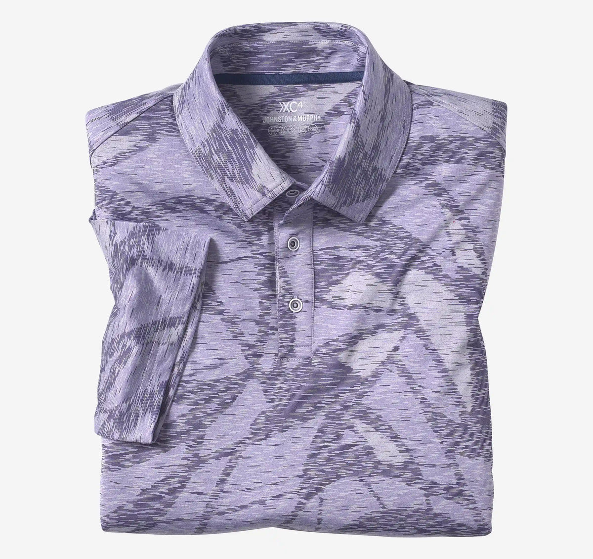 XC4® Performance Polo - Purple Large Geo