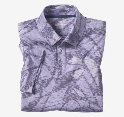 XC4® Performance Polo - Purple Large Geo