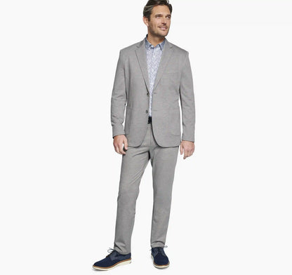 XC Flex® Pinnacle Knit Blazer - Gray Twill
