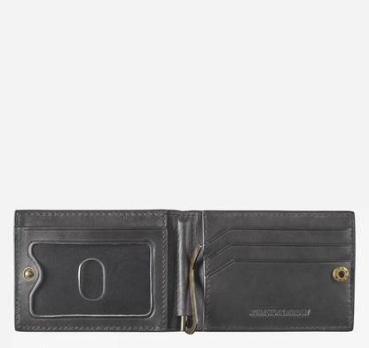 Rhodes Snap Bill Till - Black Full Grain