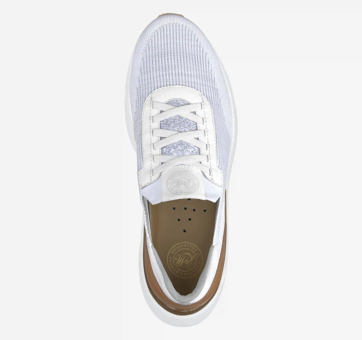 Briley Knit Jogger - White Knit