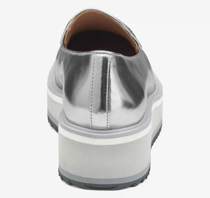 Gracelyn Venetian - Silver Metallic Sheepskin