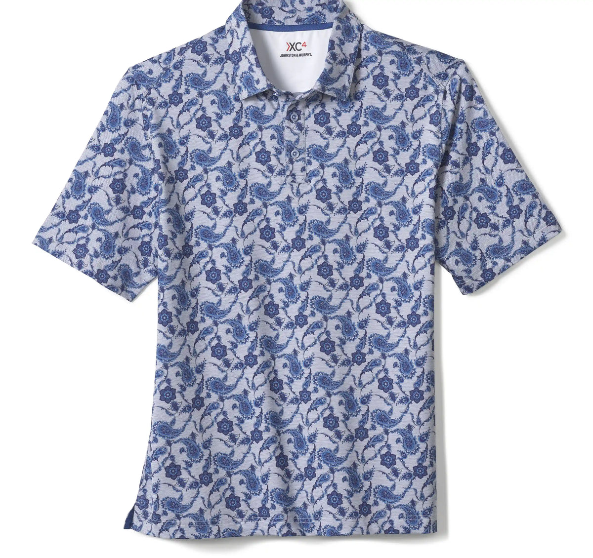 XC4® Performance Polo - Navy Paisley