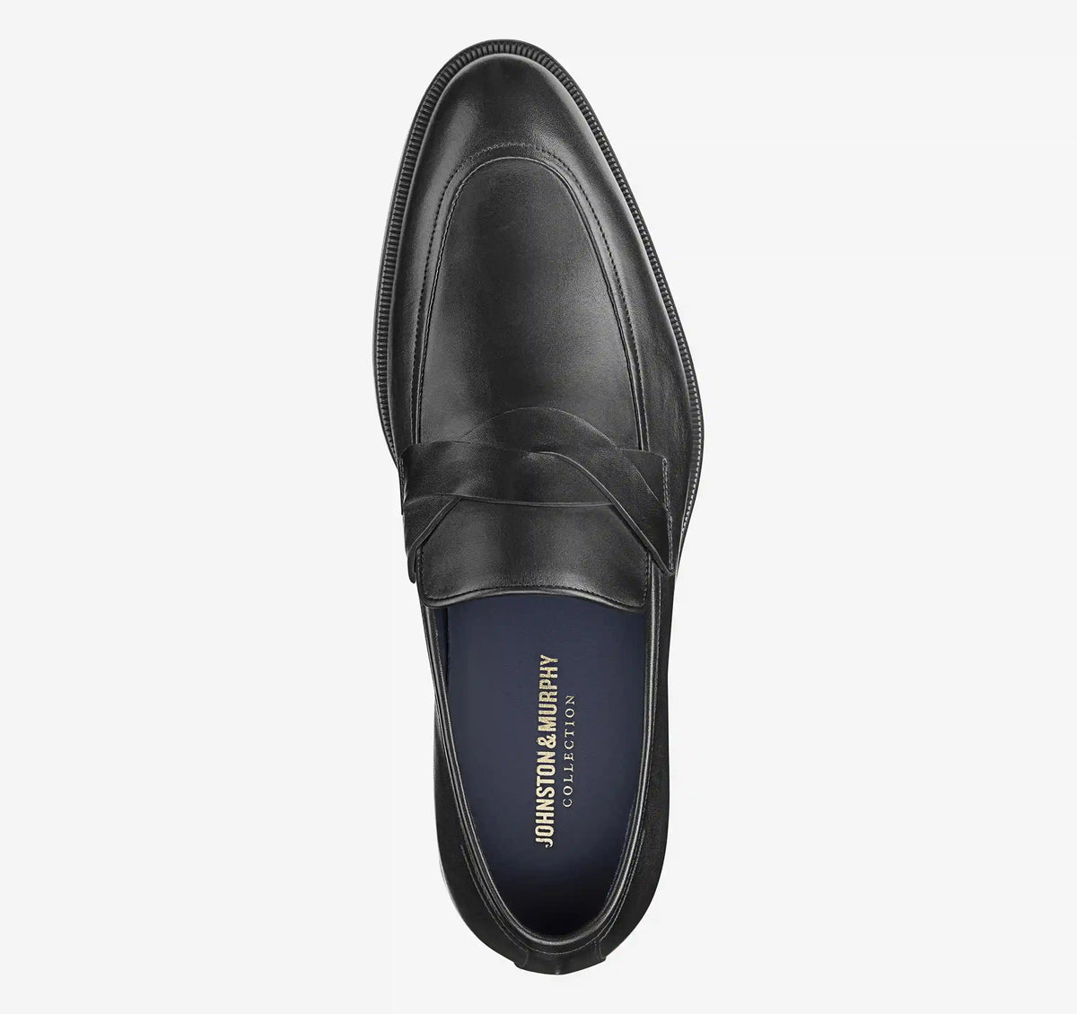 Flynch Braided Strap Loafer - Black Italian Calfskin