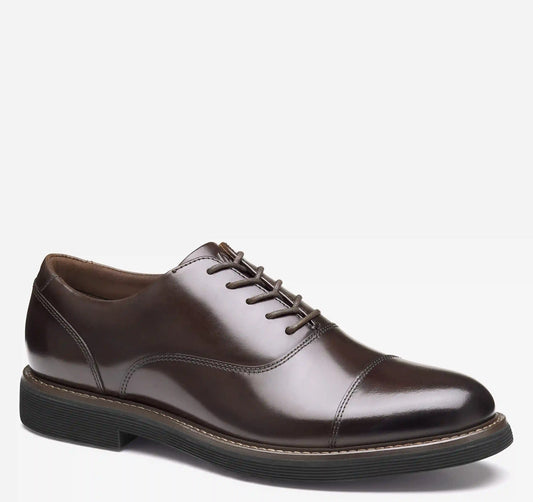 Tyson Dress Cap Toe - Mahogany Full-Grain Leather