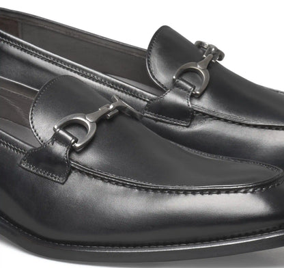 Ellsworth Bit Loafer - Black Italian Calfskin