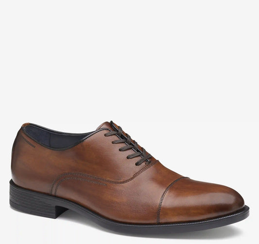 Flynch Cap Toe - Tan Italian Calfskin