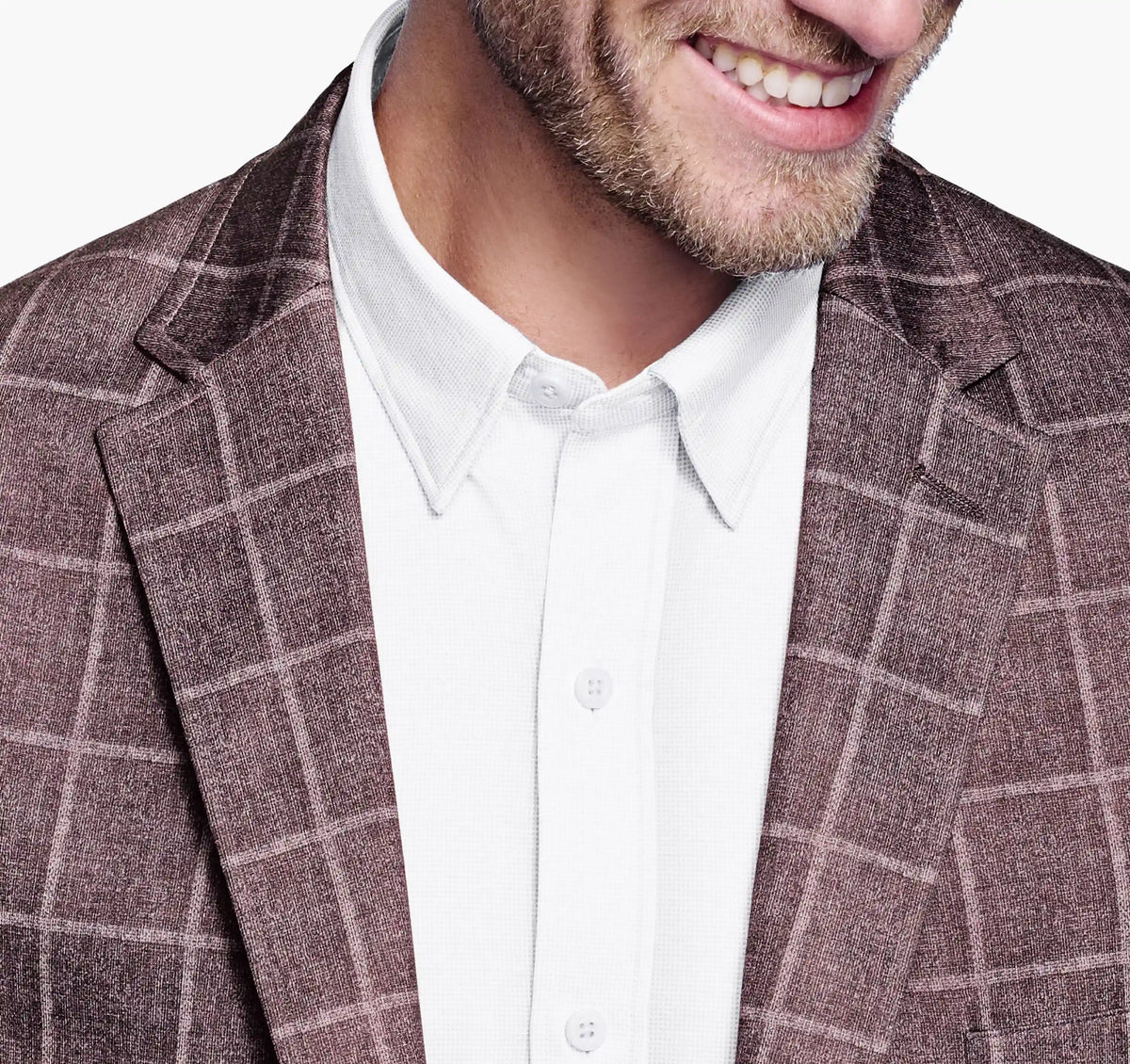Game Day XC Flex® Pinnacle Blazer - Burgundy Plaid
