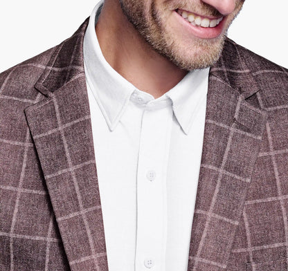 Game Day XC Flex® Pinnacle Blazer - Burgundy Plaid