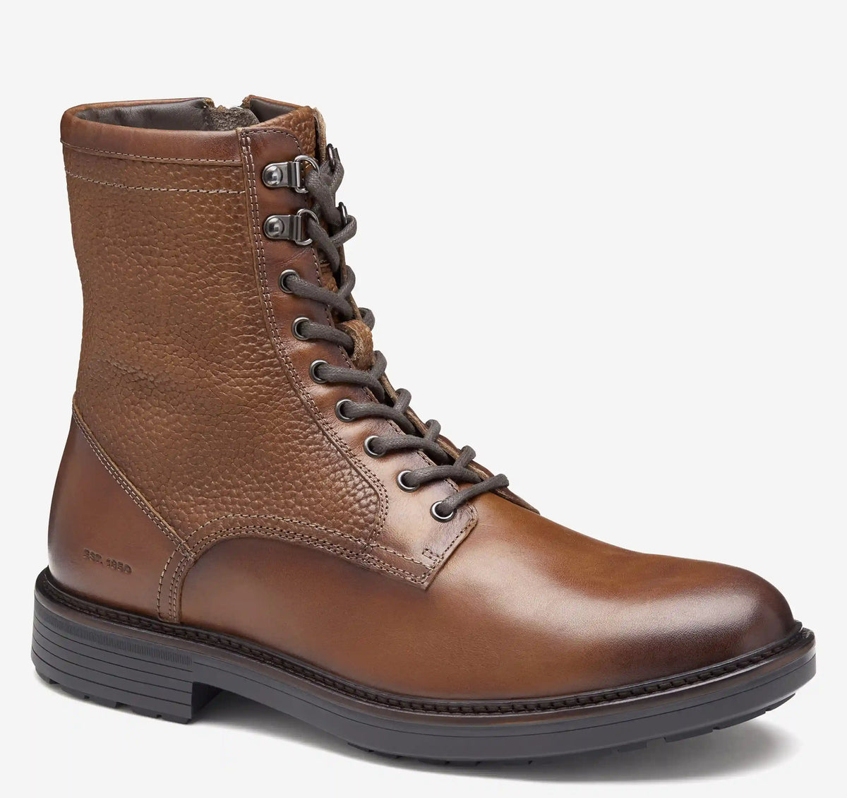 Latham Plain Toe Boot - Tan European Calfskin