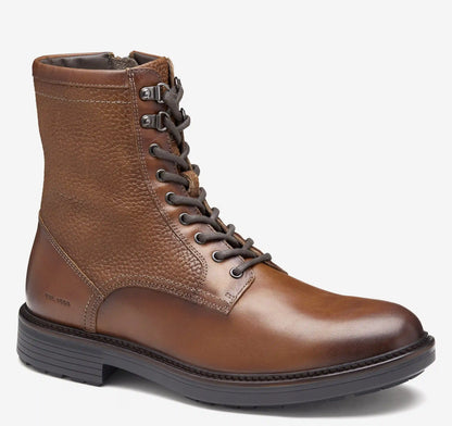 Latham Plain Toe Boot - Tan European Calfskin