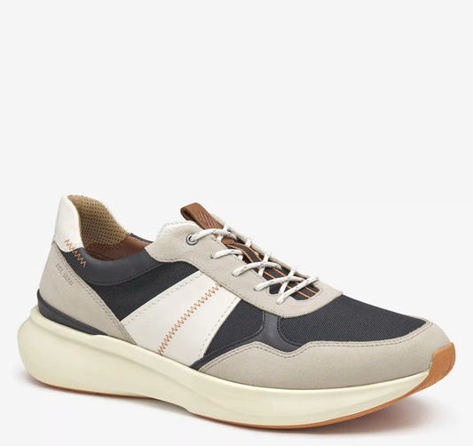 XC+™ Declan Jogger - Beige Multi Waterproof Suede/Full Grain Leather