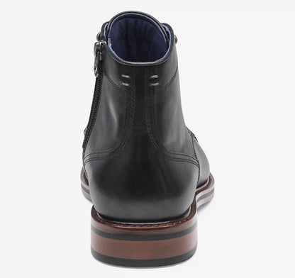 XC Flex® Daylen Cap Toe Boot - Black Hand-Finished Full-Grain Leather