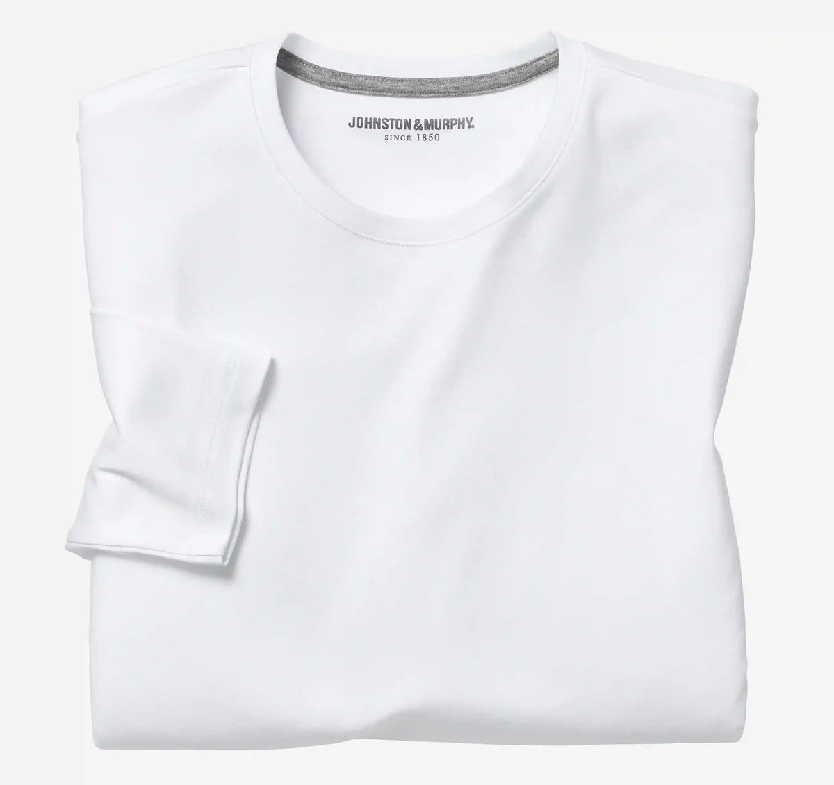Essential Long-Sleeve Tee - White