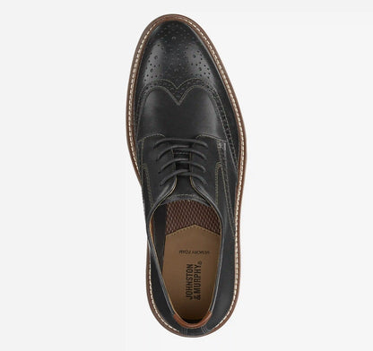 Upton Wingtip - Black Full Grain
