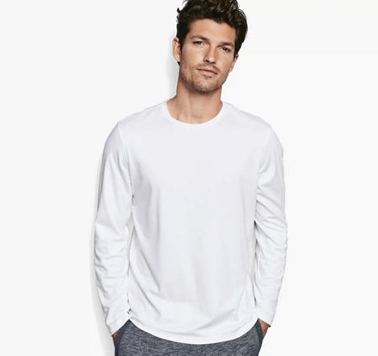 Essential Long-Sleeve Tee - White