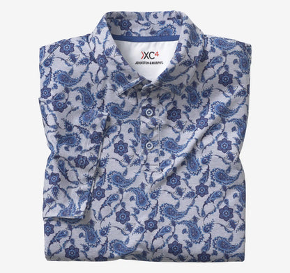 XC4® Performance Polo - Navy Paisley