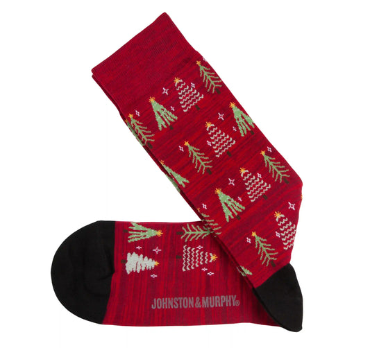 Novelty Socks - Red Conversational Christmas