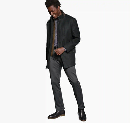 Upton Car Coat - Black