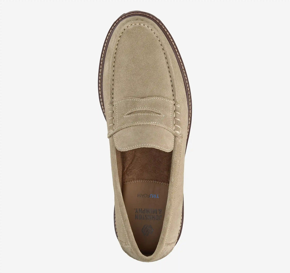 Collier Penny Loafer - Beige Suede