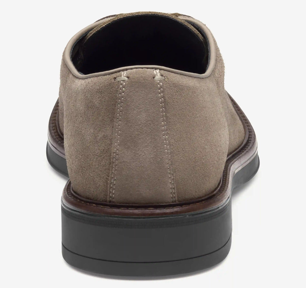 Brady Moc Toe Lace-Up - Gray Suede