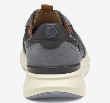 XC+™ Declan Jogger - Gray Suede/Black Waterproof Full Grain Leather