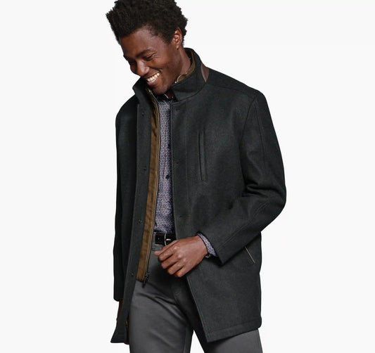Upton Car Coat - Black