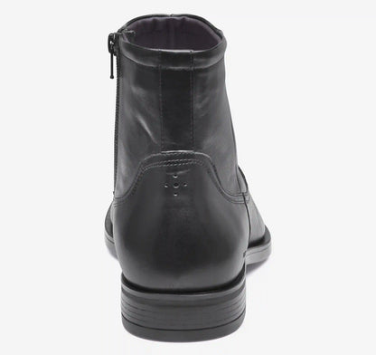 Conlin Inside-Zip Boot - Black European Full-Grain Leather
