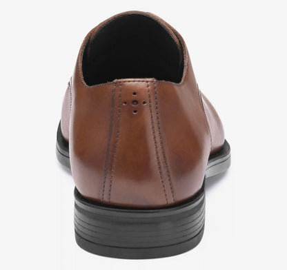 Conlin Plain Toe - Tan Full-Grain Leather