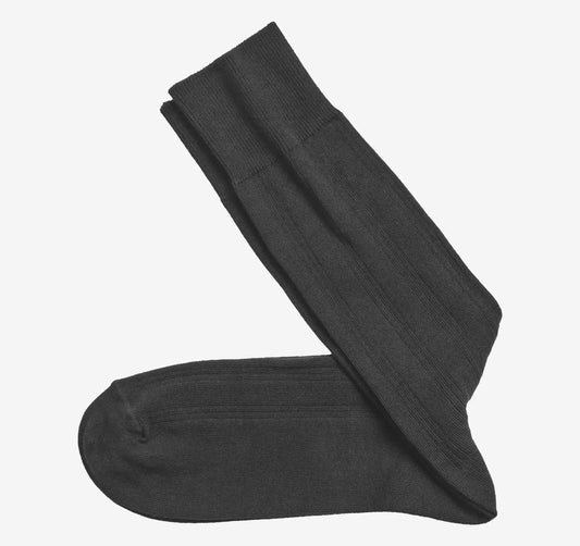 Ribbed Socks - Black