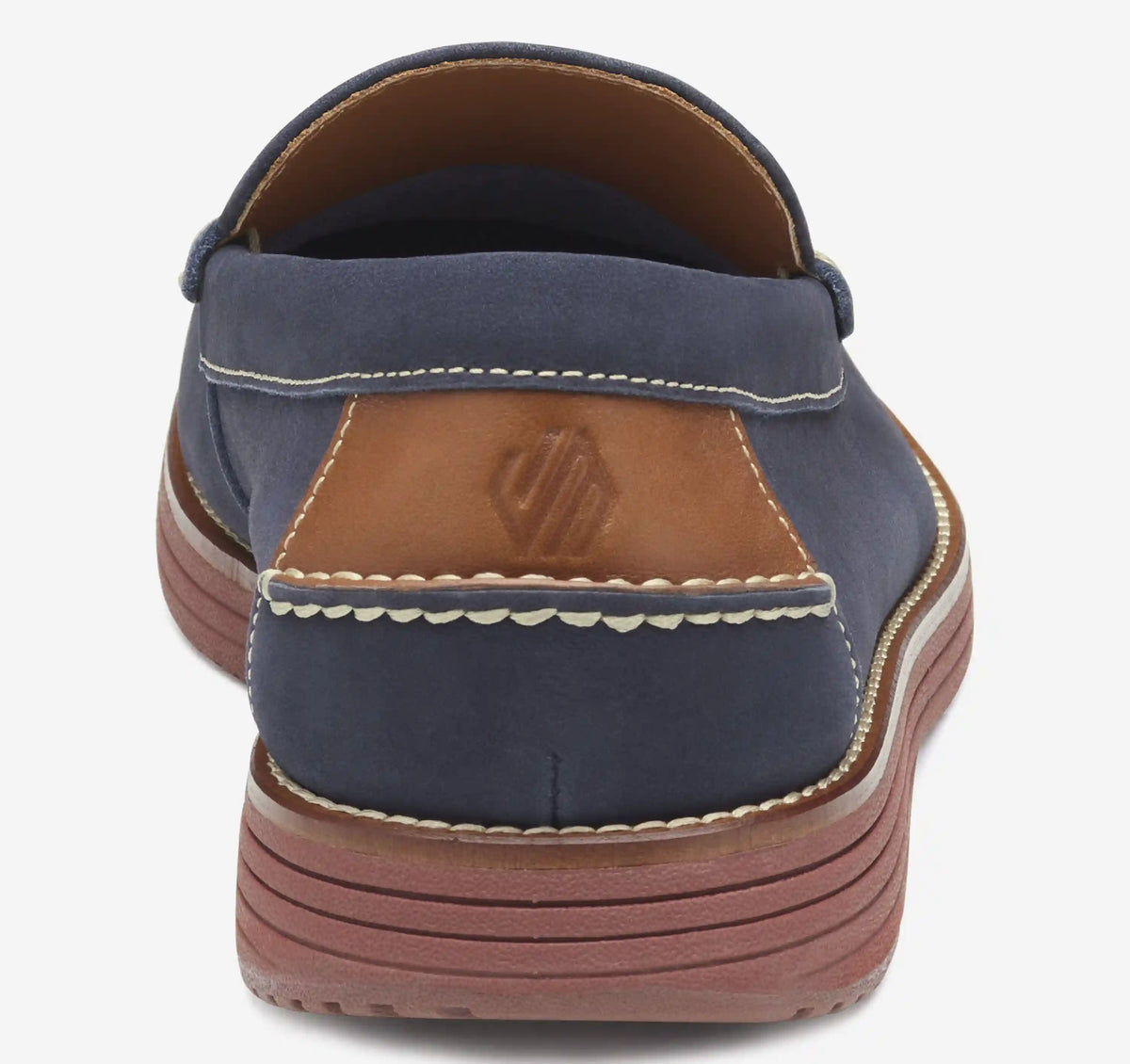 Upton Perfed Venetian Loafer - Navy Nubuck