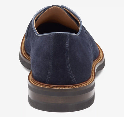 Hartford Plain Toe - Navy Italian Suede