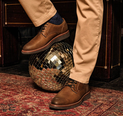 Upton Plain Toe - Tan Oiled Full Grain