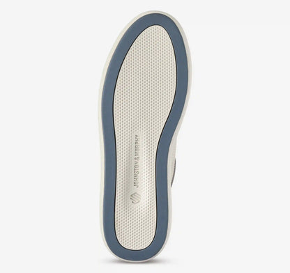 Anders T-Toe - White Suede/Full-Grain Leather