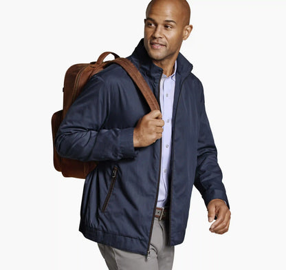 Water Resistant Full Zip - Navy