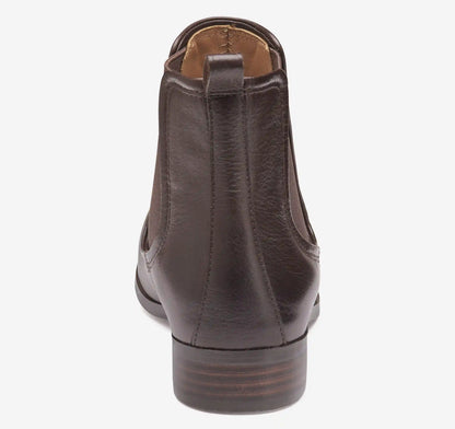 Tinsley Chelsea Bootie - Dark Brown Calfskin