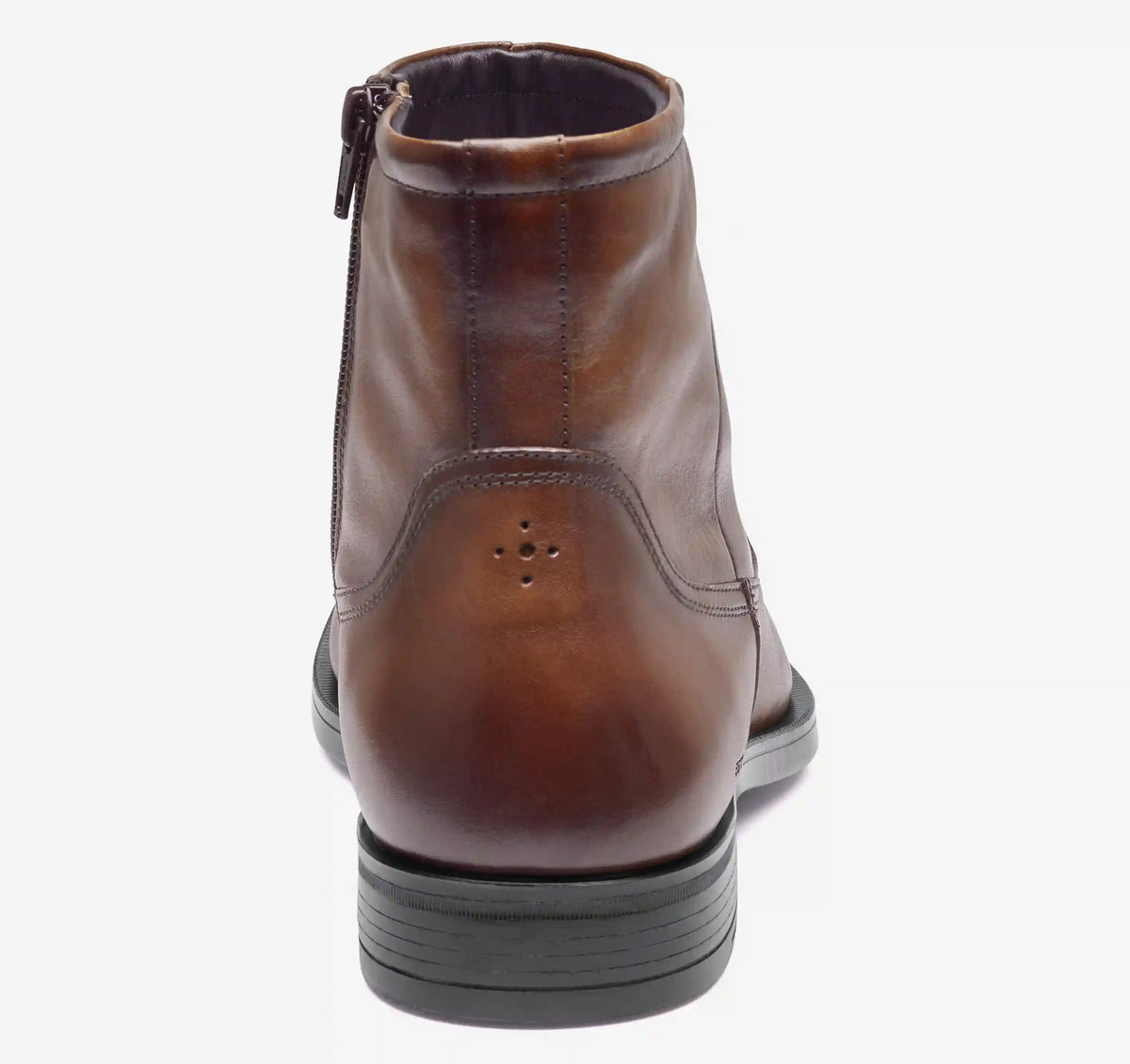 Conlin Inside-Zip Boot - Tan European Full-Grain Leather