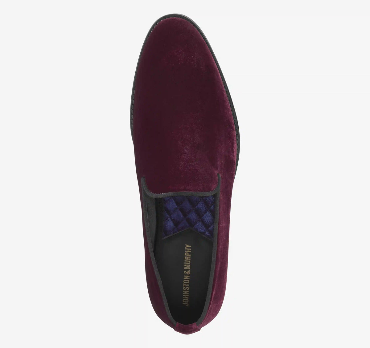 Gavney Slip-On Loafer - Burgundy Velvet