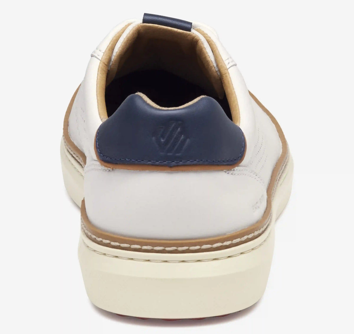 McGuffey 2 Perfed U-Throat - White Full-Grain Leather