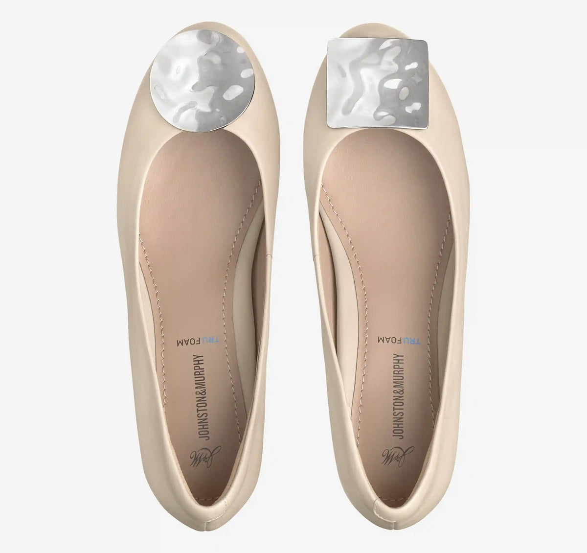 Sienna Ornamental Pump - Sand Nappa Leather