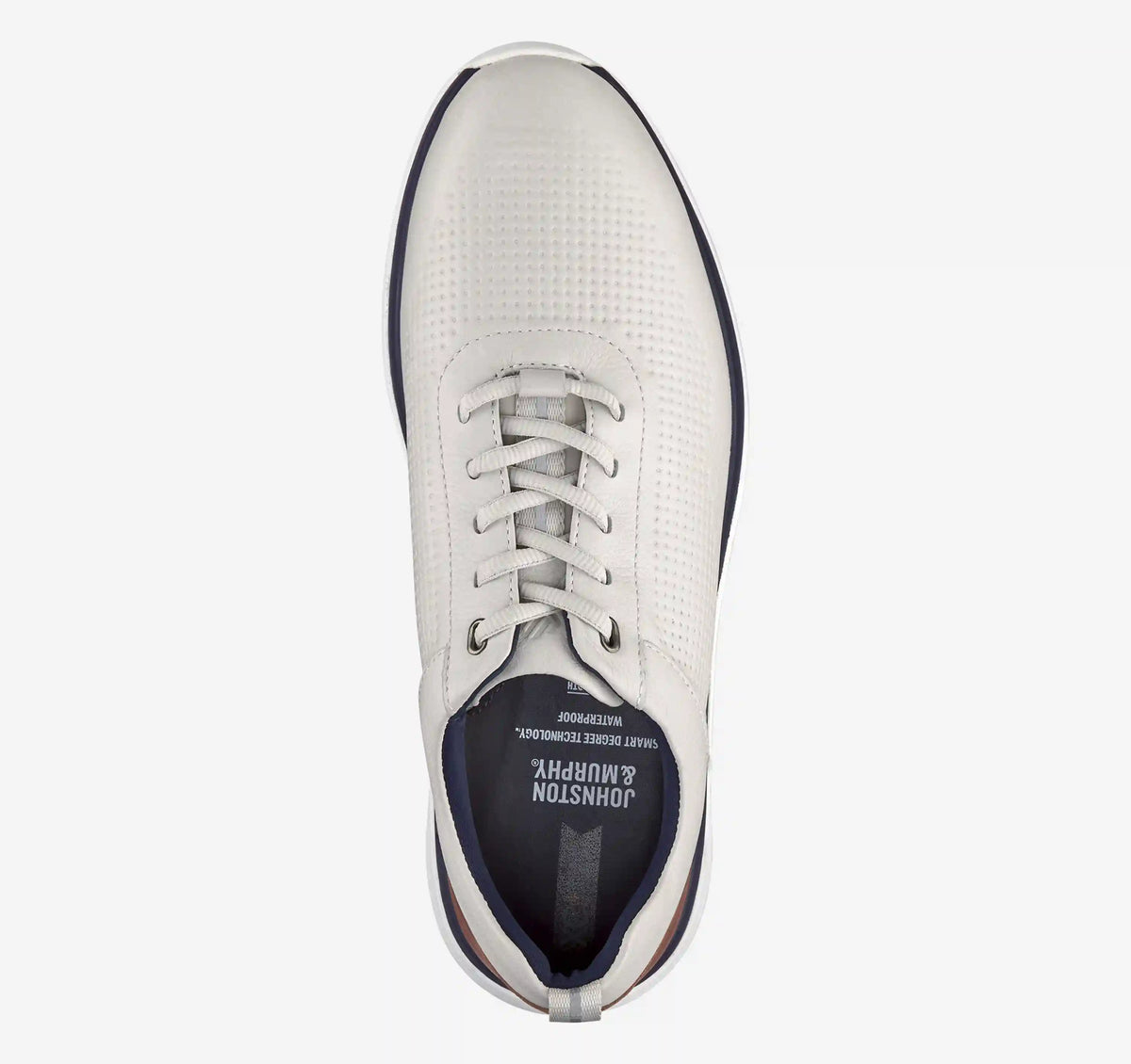 XC4® Prentiss 2 Embossed U-Throat - White Waterproof Full-Grain Leather