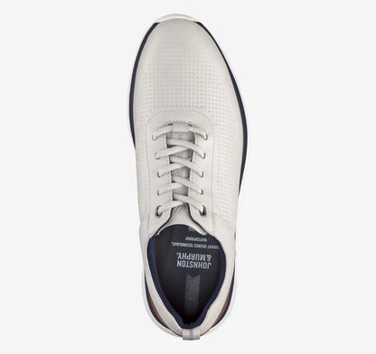 XC4® Prentiss 2 Embossed U-Throat - White Waterproof Full-Grain Leather
