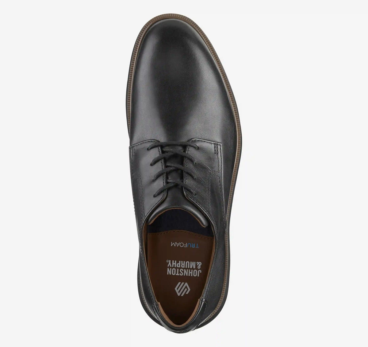 Larkin Plain Toe - Black Italian Calfskin