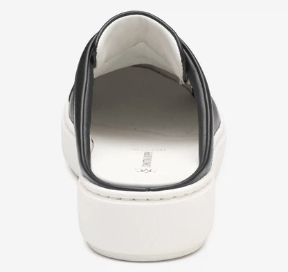 Cammie Mule - Black Nappa Leather
