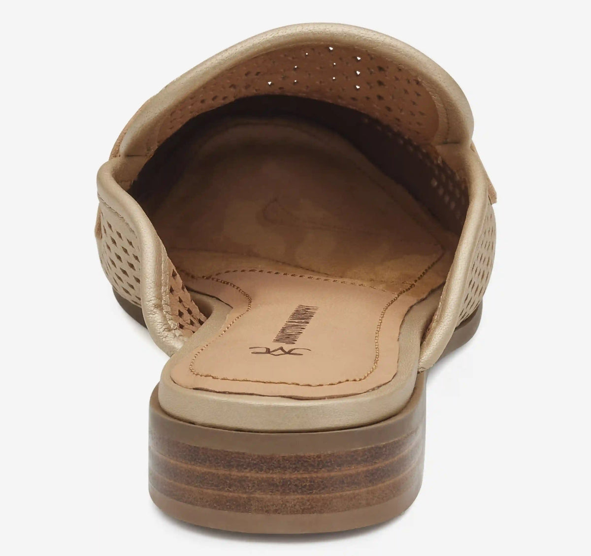 Ali Perfed Bit Mule - Sand Pearl Glove Leather