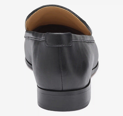 Ali Woven Loafer - Black Glove Leather