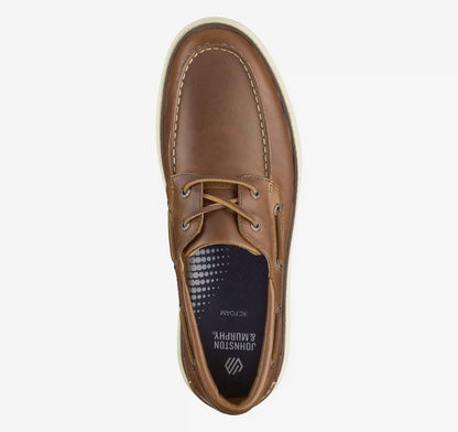 McGuffey 2 Boat Shoe - Tan Full-Grain Leather